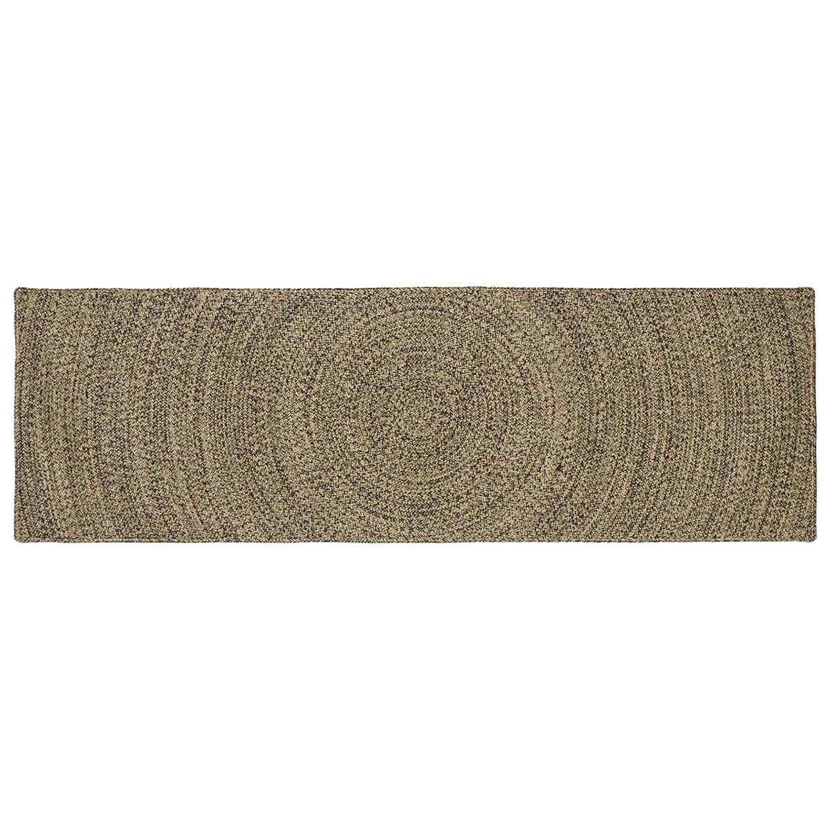 Vloerkleden Naturel en Zwart 80 x 200 cm Jute is nu te koop bij PeponiXL, paradijselijk wonen!