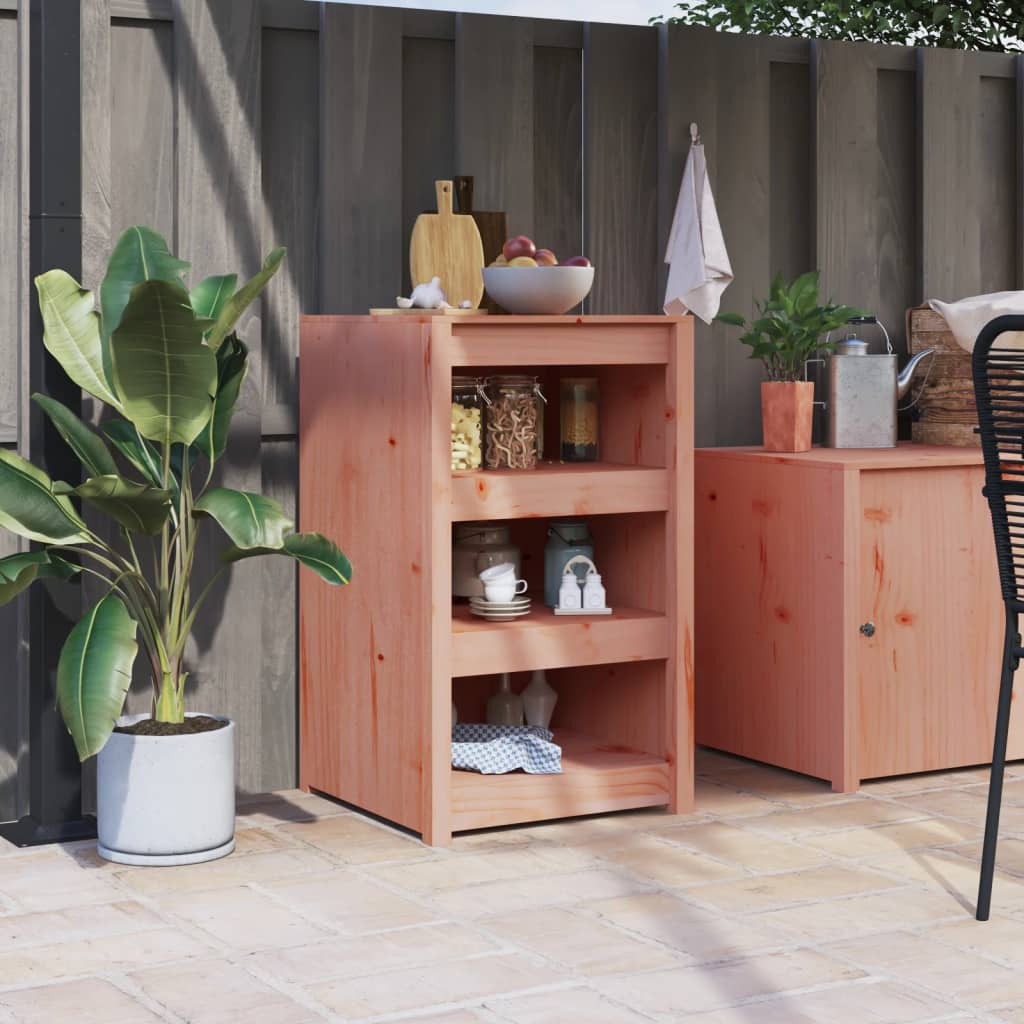 Keukenkast voor buiten MEPPEL 55x55x92 cm massief douglashout is nu te koop bij PeponiXL, paradijselijk wonen!
