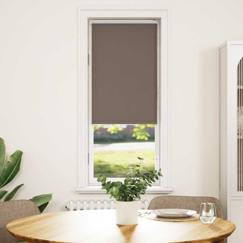 Rolgordijn verduisterend koffie 60x150 cm stofbreedte 55,7 cm is nu te koop bij PeponiXL, paradijselijk wonen!