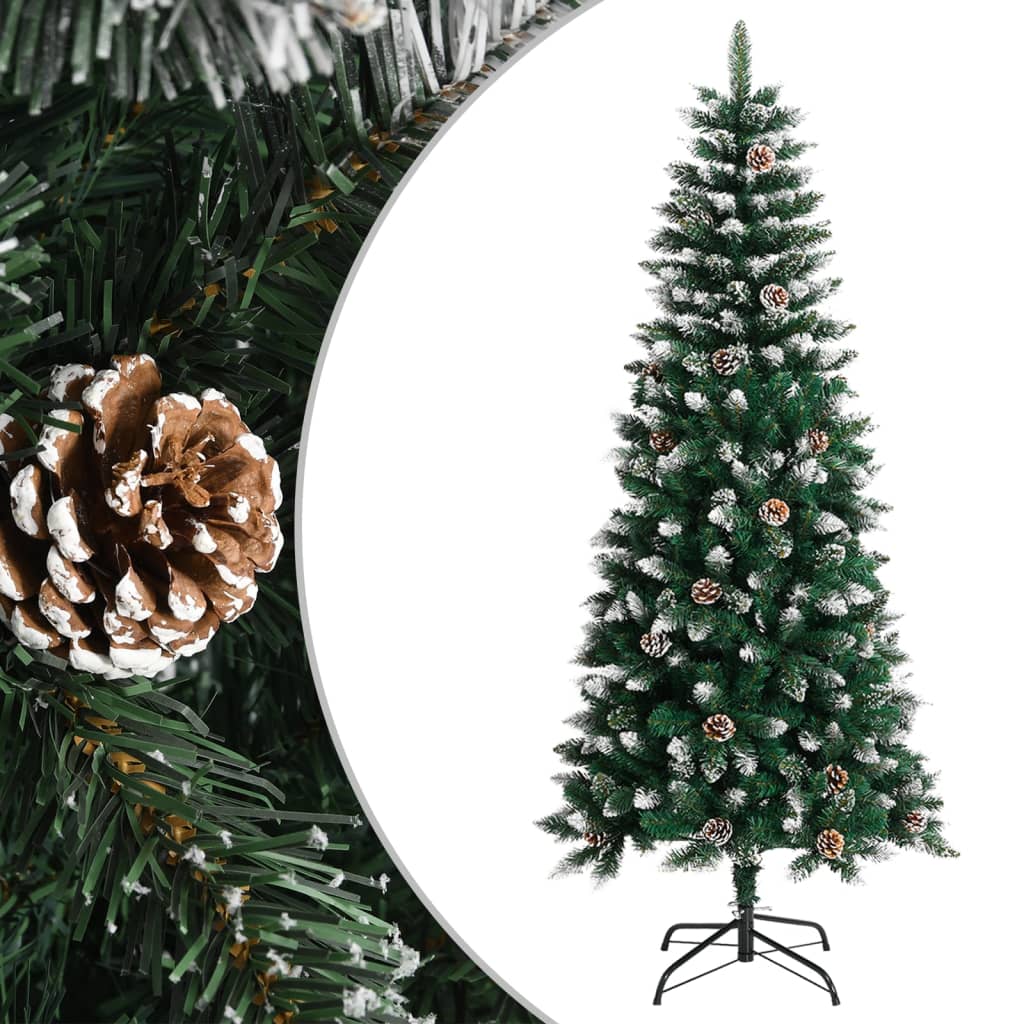 Kunstkerstboom met standaard 150 cm PVC groen is nu te koop bij PeponiXL, paradijselijk wonen!