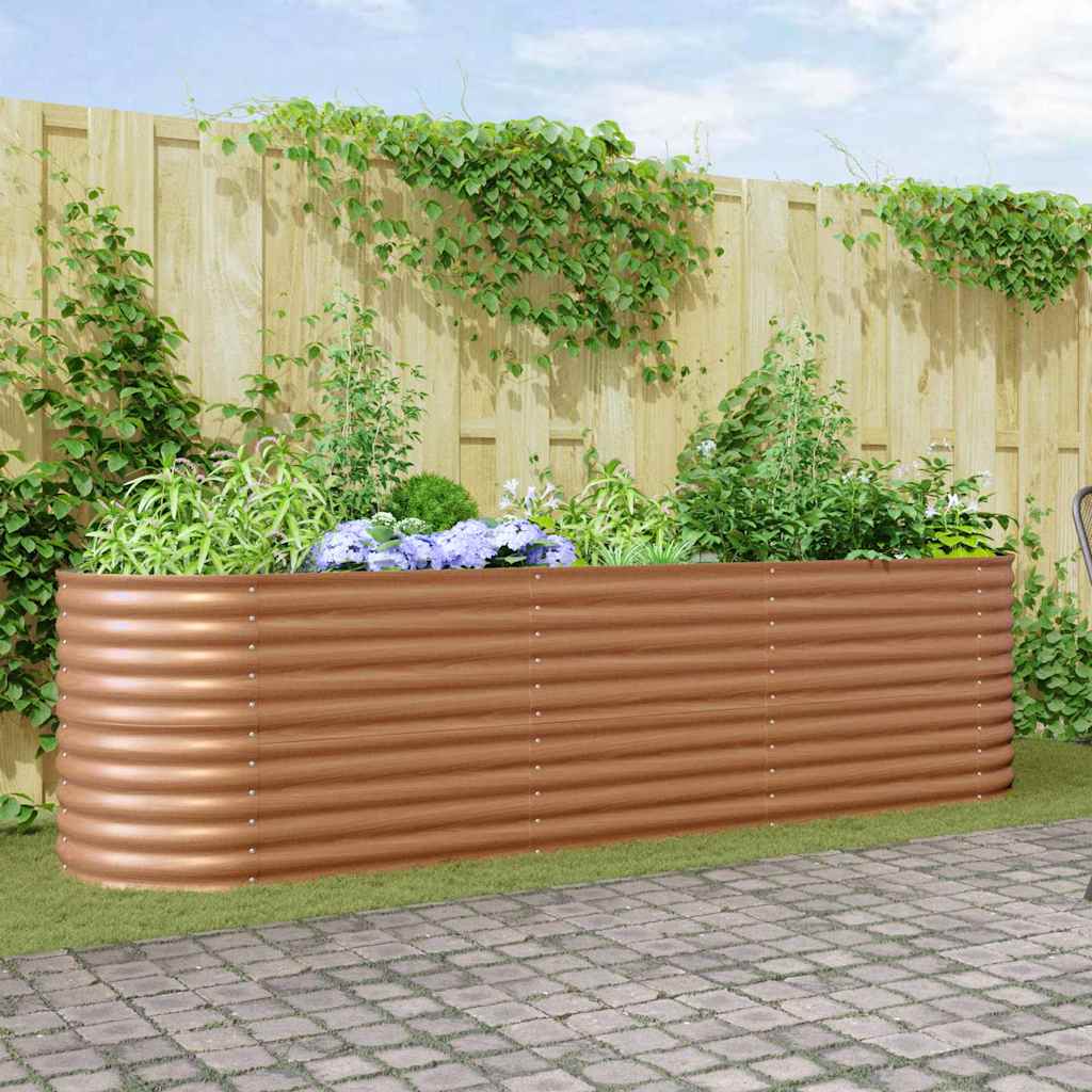 Verhoogd bed Bruin 320 x 80 x 81 cm Staal is nu te koop bij PeponiXL, paradijselijk wonen!