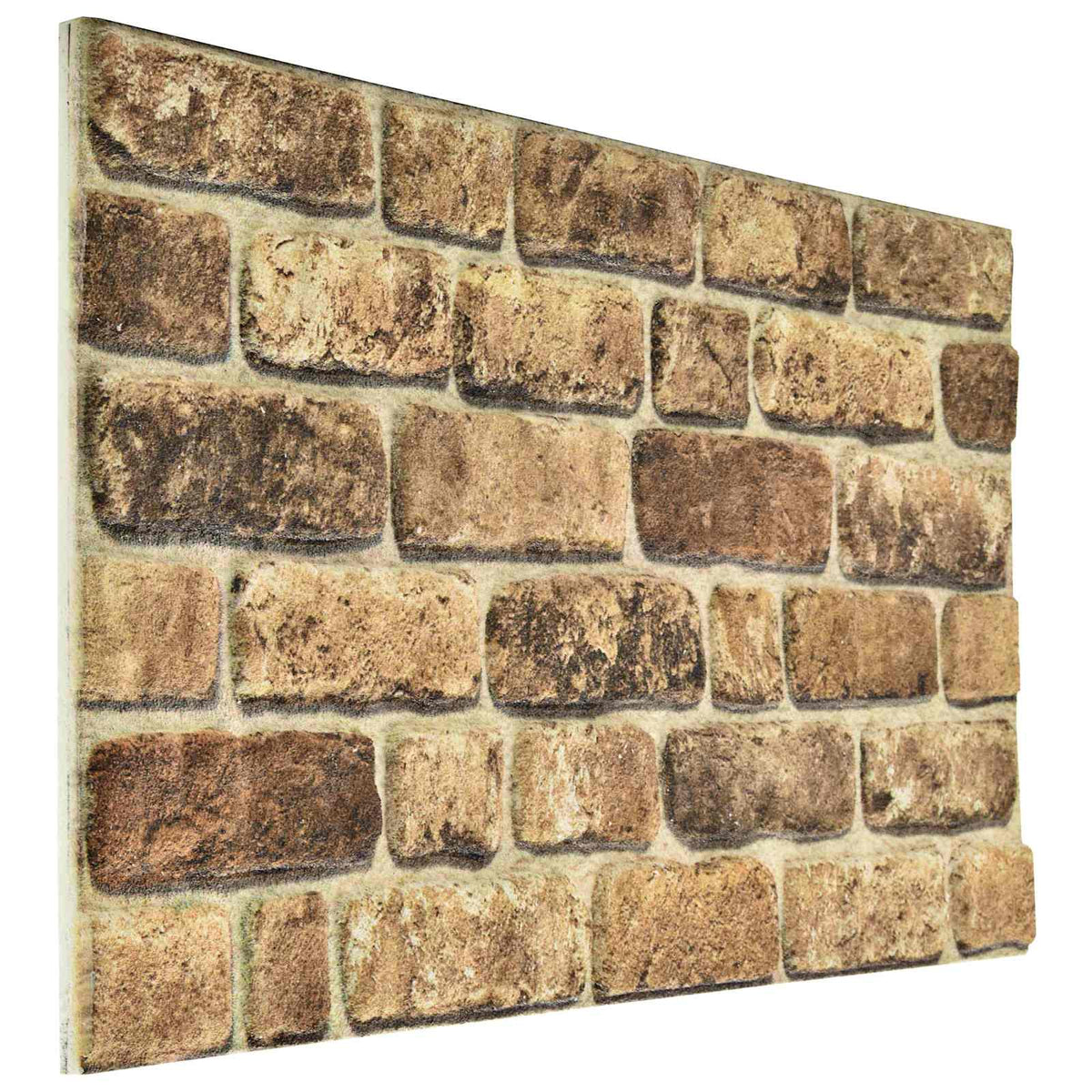 Wandpanelen 10 pcs Donker Zand 100 x 50 cm EPS-schuim is nu te koop bij PeponiXL, paradijselijk wonen!