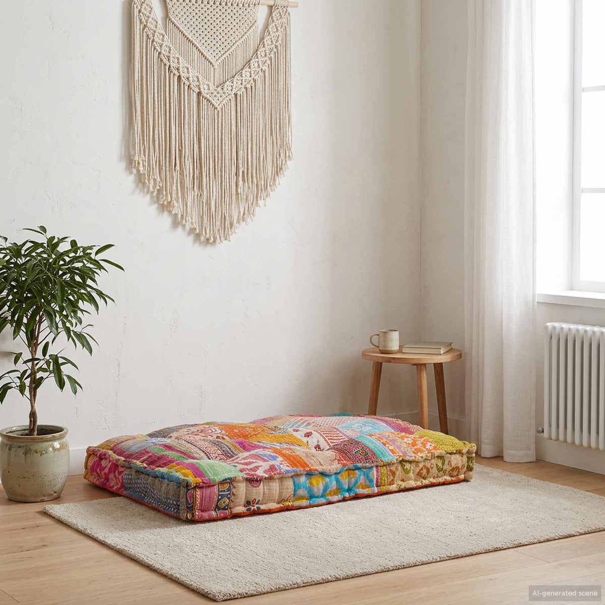 Pallet Sofa Kussen Multikleur 120 x 80 x 12 cm Stof is nu te koop bij PeponiXL, paradijselijk wonen!