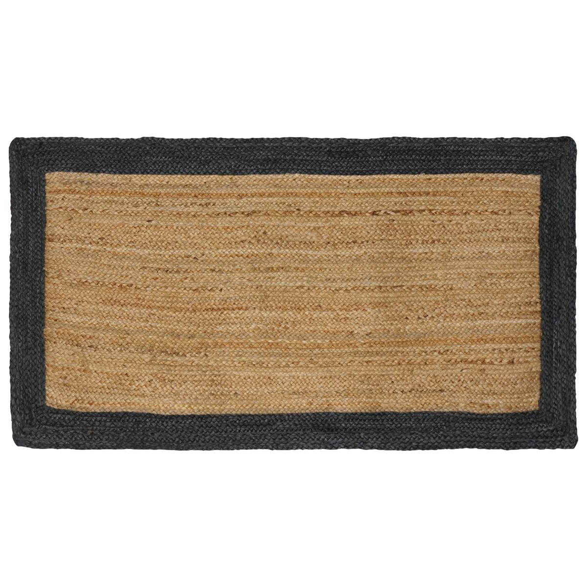 Vloerkleden Rechthoekig Naturel en donkergrijs 100 x 200 cm is nu te koop bij PeponiXL, paradijselijk wonen!