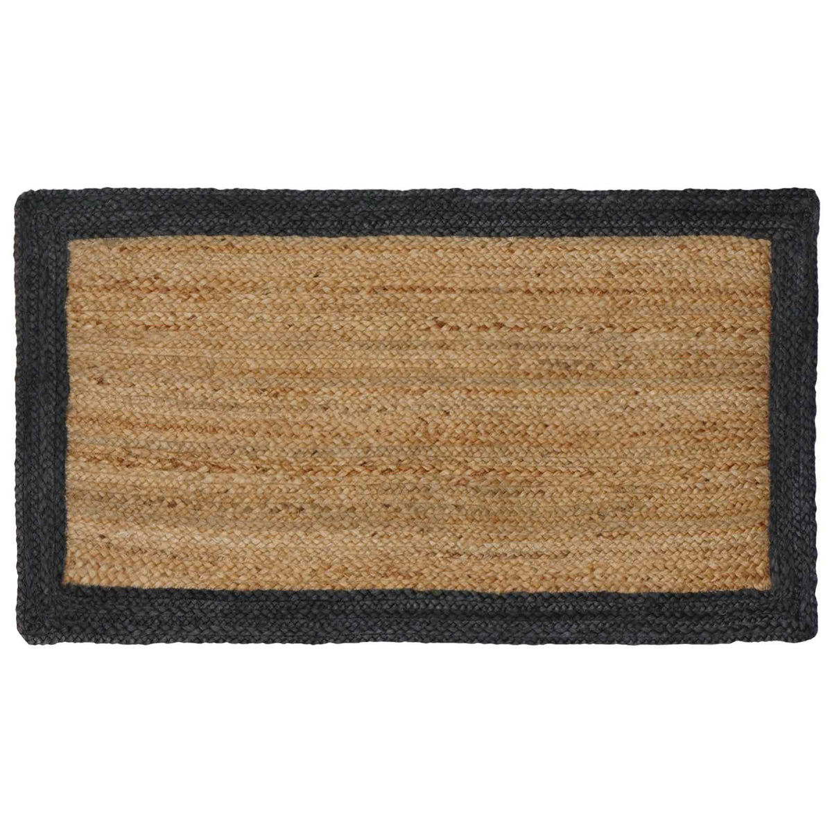 Vloerkleden Rechthoekig Natuurlijk en Grijs 60 x 110 cm Jute is nu te koop bij PeponiXL, paradijselijk wonen!