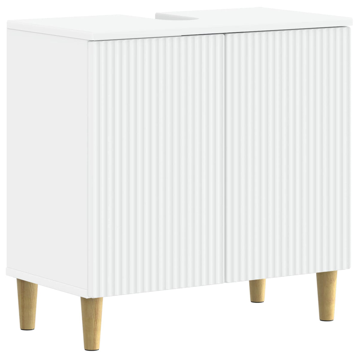 Badkamer wastafelkast ARNHEM Wit 59,5 x 31,5 x 59 cm is nu te koop bij PeponiXL, paradijselijk wonen!