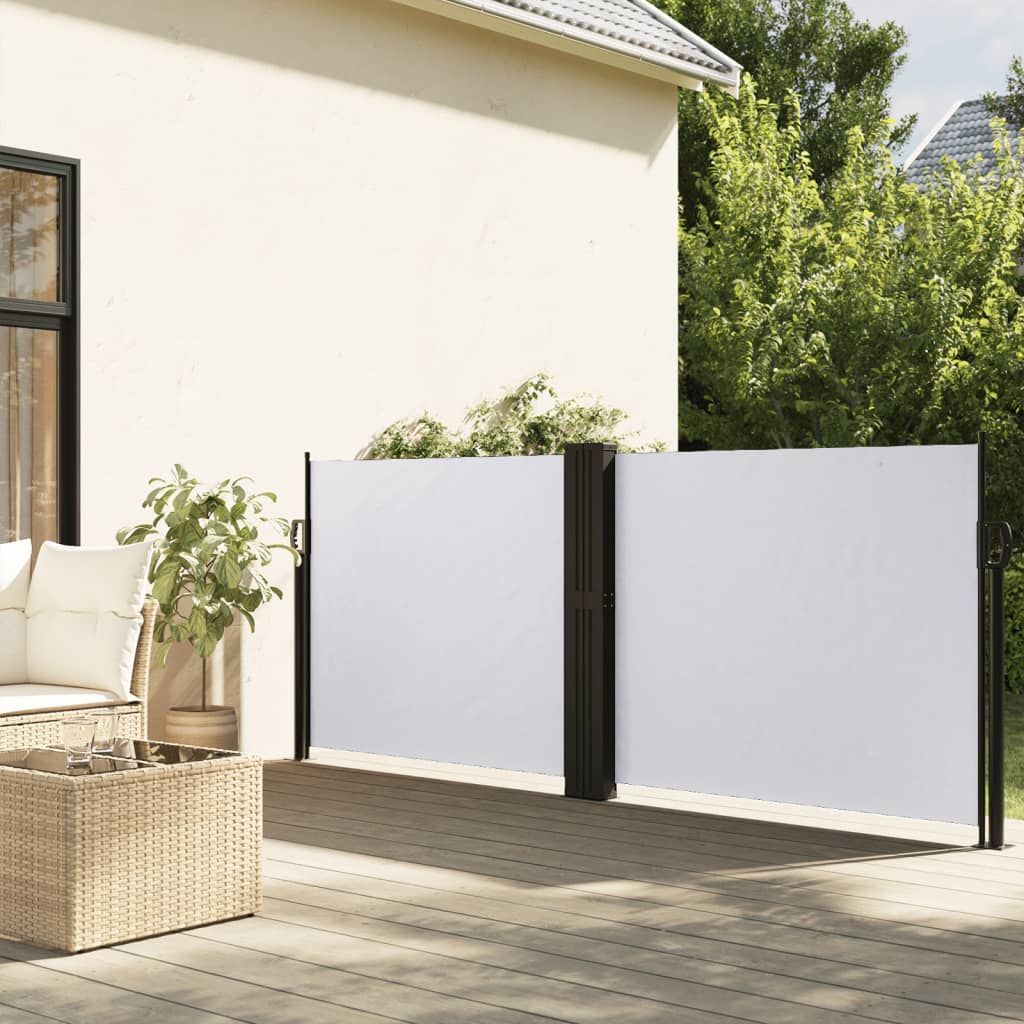 Windscherm uittrekbaar 140x1000 cm wit is nu te koop bij PeponiXL, paradijselijk wonen!