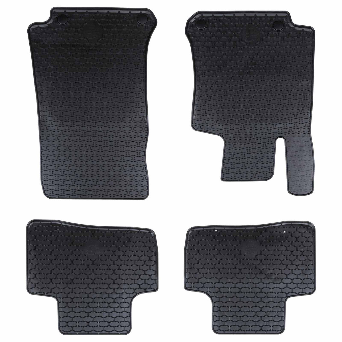 Autobodemmat 4 pcs Zwart geschikt voor GLC 2016-2022 Rubber is nu te koop bij PeponiXL, paradijselijk wonen!