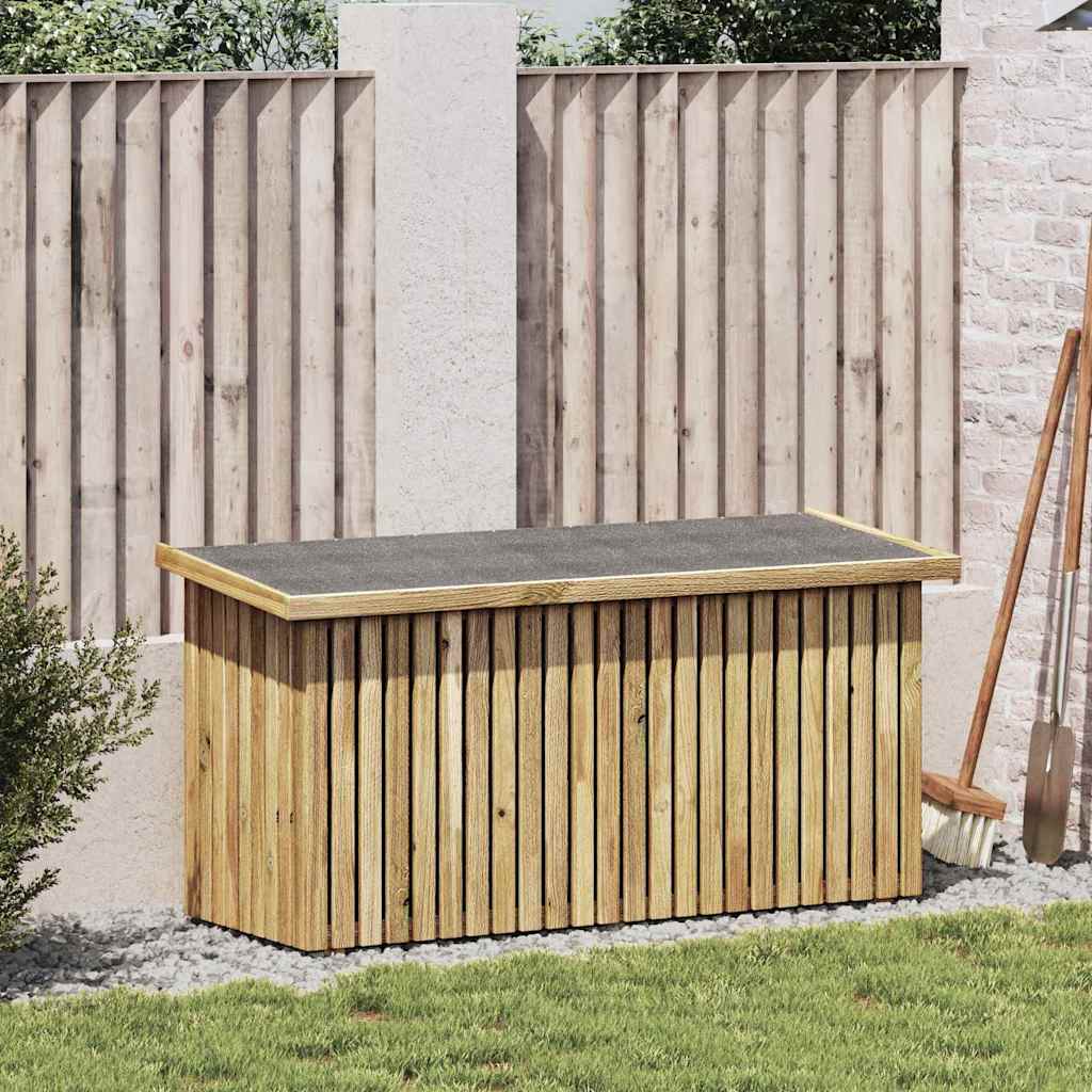Tuinopslagdoos met opslag Naturel 119 x 44 x 58,5 cm is nu te koop bij PeponiXL, paradijselijk wonen!