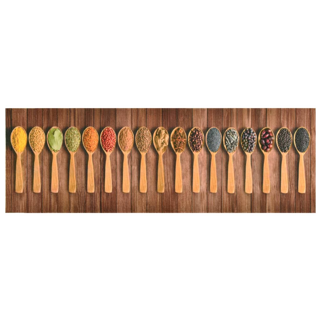 Keukenmat wasbaar Spoons 60x300 cm is nu te koop bij PeponiXL, paradijselijk wonen!