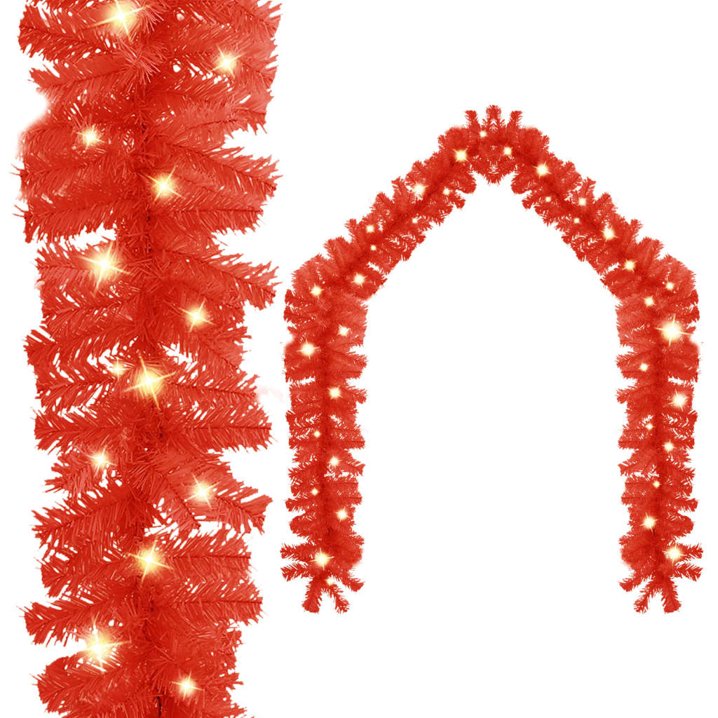 Kerstslinger met LED-lampjes 20 m rood is nu te koop bij PeponiXL, paradijselijk wonen!