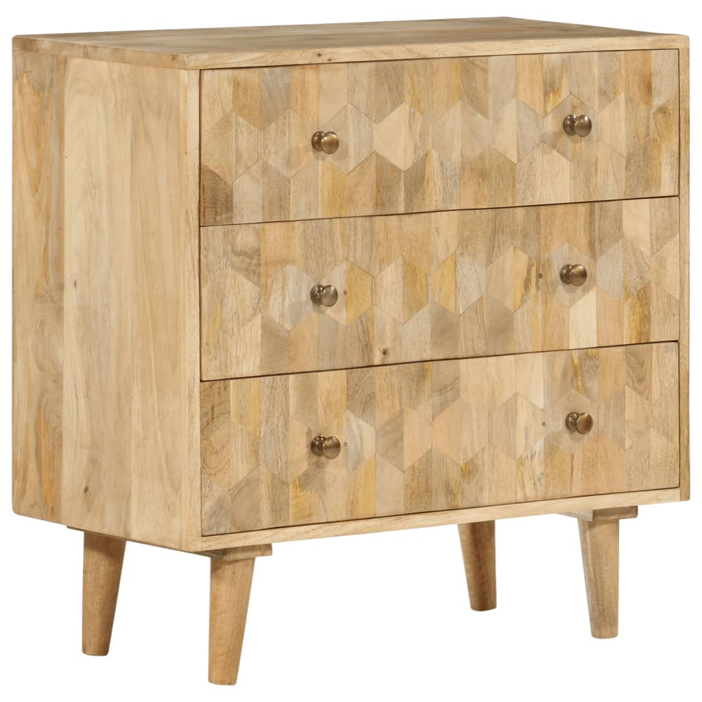 Ladekast 70x35x70 cm massief mangohout is nu te koop bij PeponiXL, paradijselijk wonen!