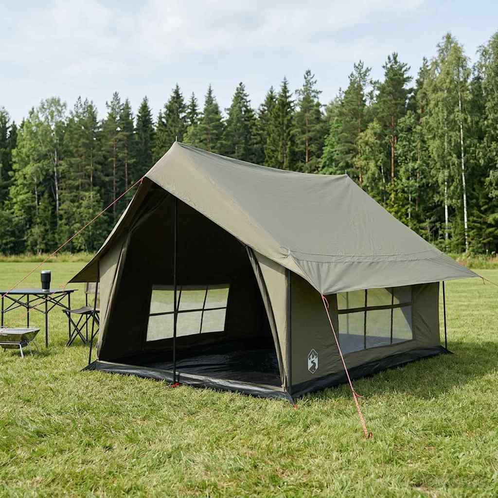 Huisje Tent Legergroen 340 x 246 x 210 cm Polykatoen is nu te koop bij PeponiXL, paradijselijk wonen!
