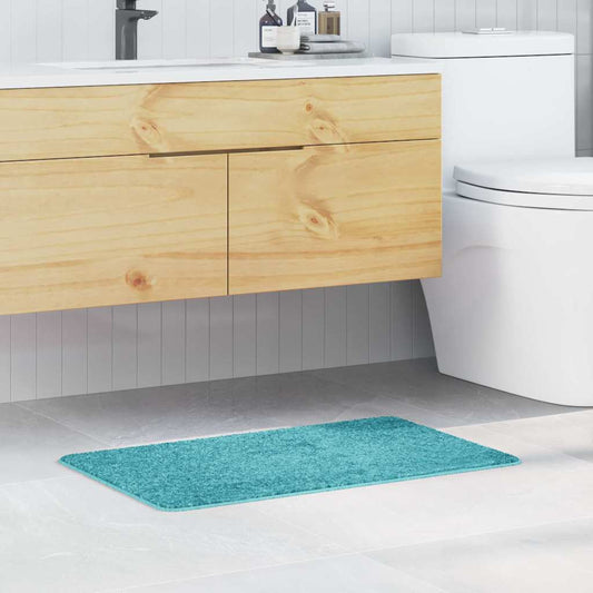 Antislip Badmat Turquoise 50 x 80 cm PP is nu te koop bij PeponiXL, paradijselijk wonen!