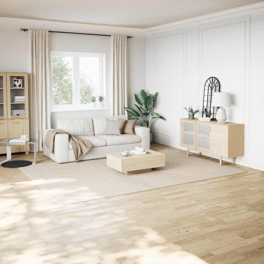 Vloerkleed shaggy crèmewit 240x340 cm polyester is nu te koop bij PeponiXL, paradijselijk wonen!