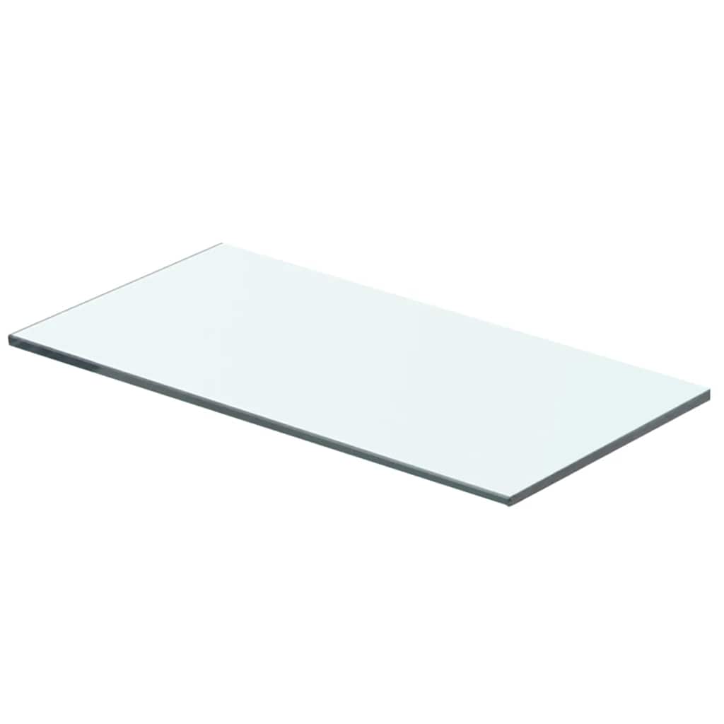 Wandschap transparant 40x15 cm glas is nu te koop bij PeponiXL, paradijselijk wonen!