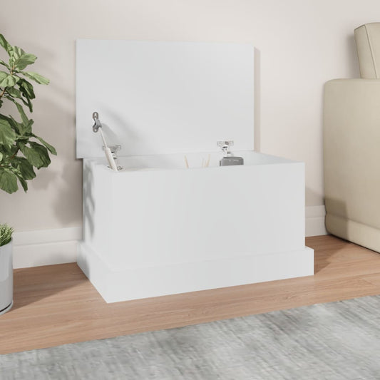 Opbergbox Wit 50x30x28 cm Bewerkt Hout is nu te koop bij PeponiXL, paradijselijk wonen!