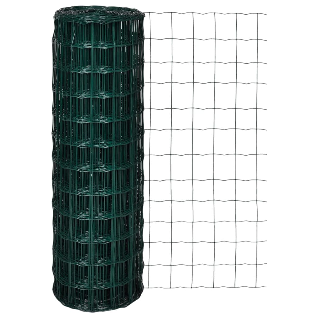 Euro hek 25x1,2 m staal groen is nu te koop bij PeponiXL, paradijselijk wonen!
