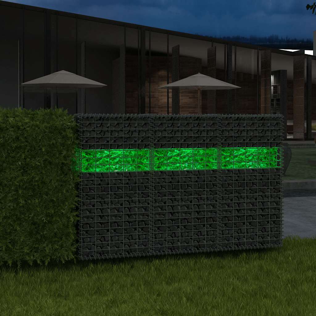 Gabion stenen 25 kg groen 60-120 mm glas is nu te koop bij PeponiXL, paradijselijk wonen!