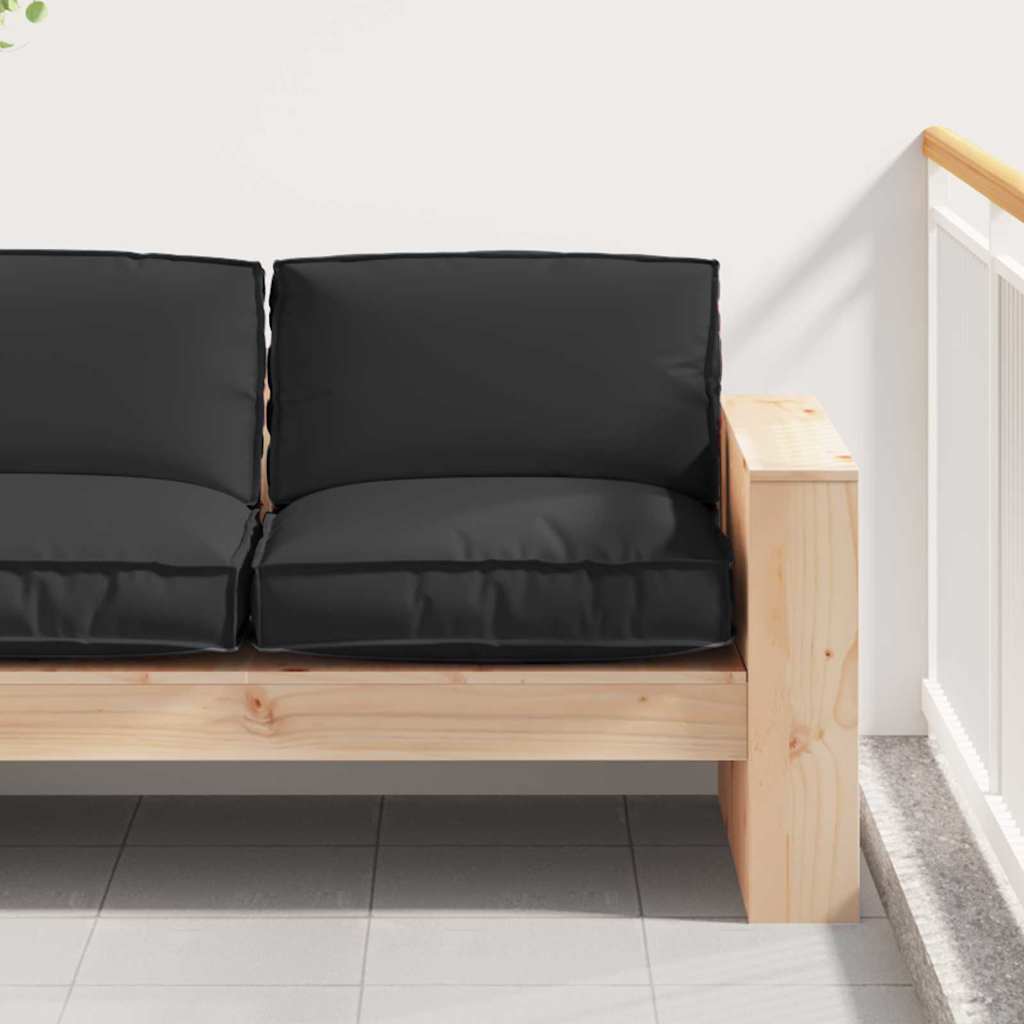Kussen Zwart 80 x 80 x 12 cm Oxford Stof is nu te koop bij PeponiXL, paradijselijk wonen!