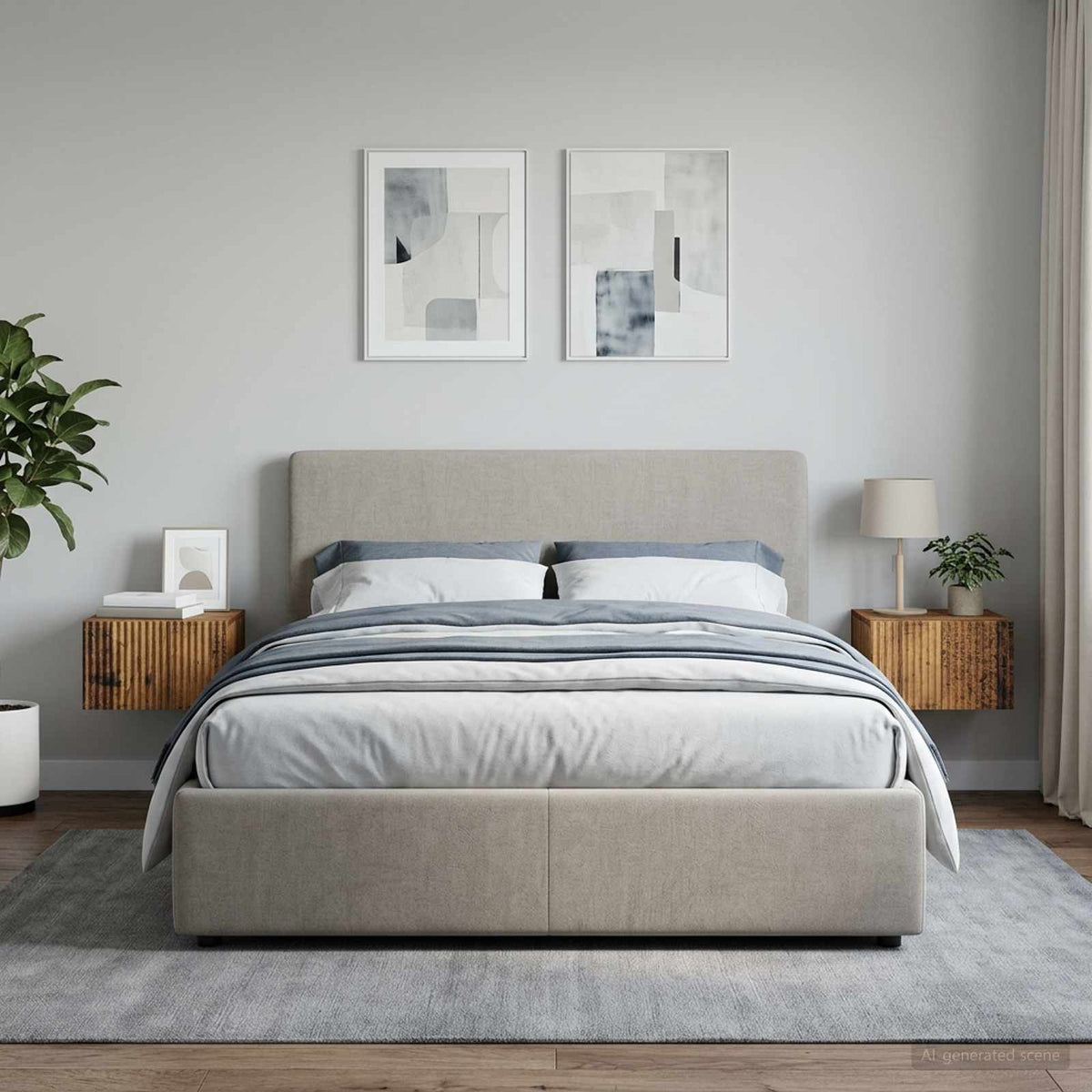 Wandbeugel Bedkast met lade 2 pcs Oud hout 33 x 34,5 x 20 cm is nu te koop bij PeponiXL, paradijselijk wonen!