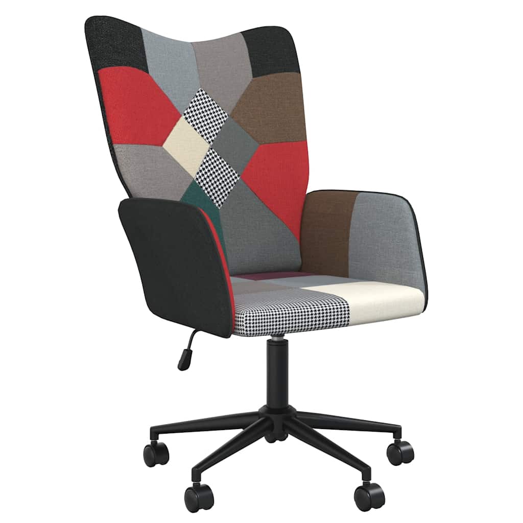 Relaxstoel patchwork stof is nu te koop bij PeponiXL, paradijselijk wonen!