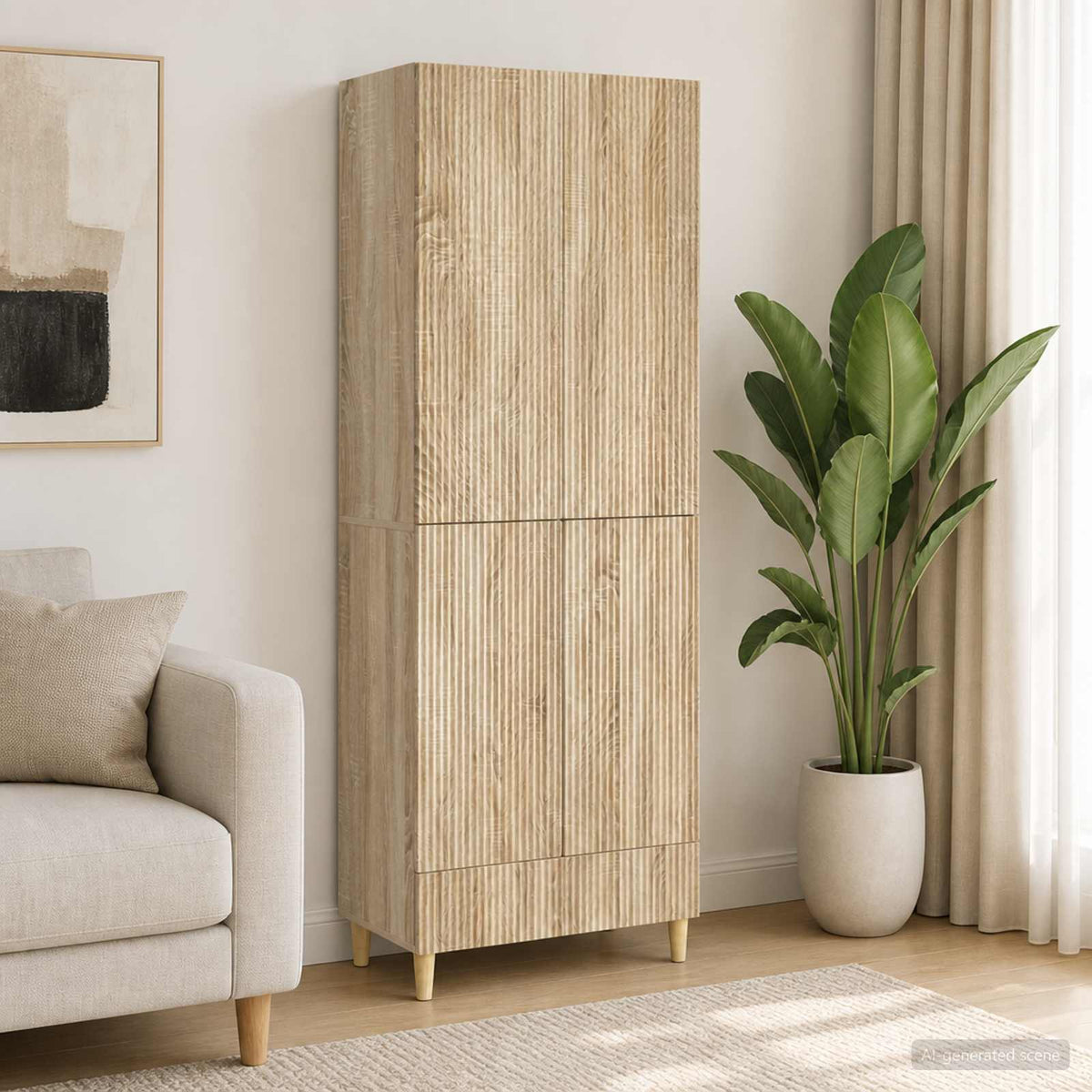 Kastenset 2 pcs 66 x 34,5 x 95 cm Bewerkt hout is nu te koop bij PeponiXL, paradijselijk wonen!