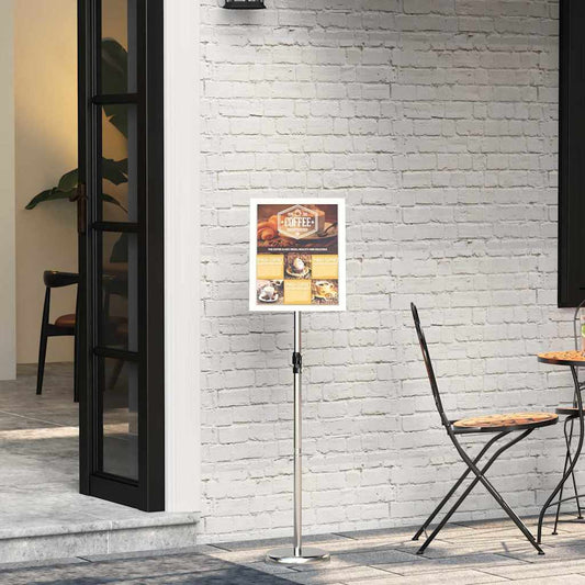 Beurs Displays Zilver 30 x 25 x 128 cm Aluminium is nu te koop bij PeponiXL, paradijselijk wonen!