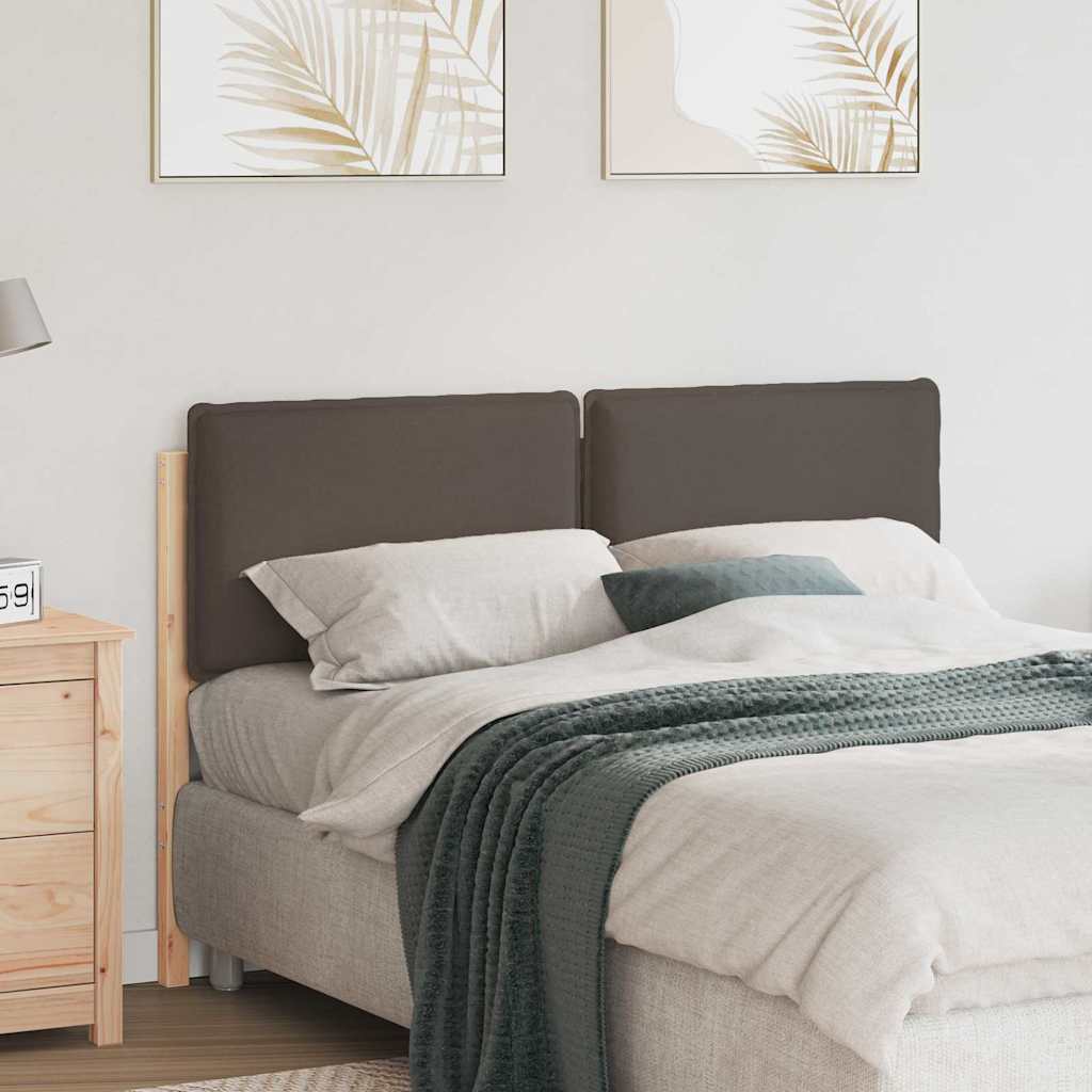 Gestoffeerd hoofdbord Natuurlijk en Lichtgrijs 150 cm is nu te koop bij PeponiXL, paradijselijk wonen!