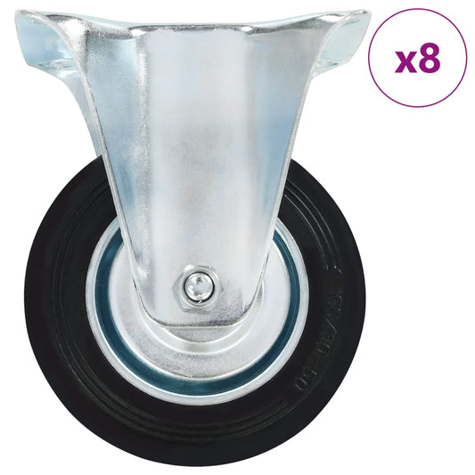 8 st Wielen vast 100 mm is nu te koop bij PeponiXL, paradijselijk wonen!