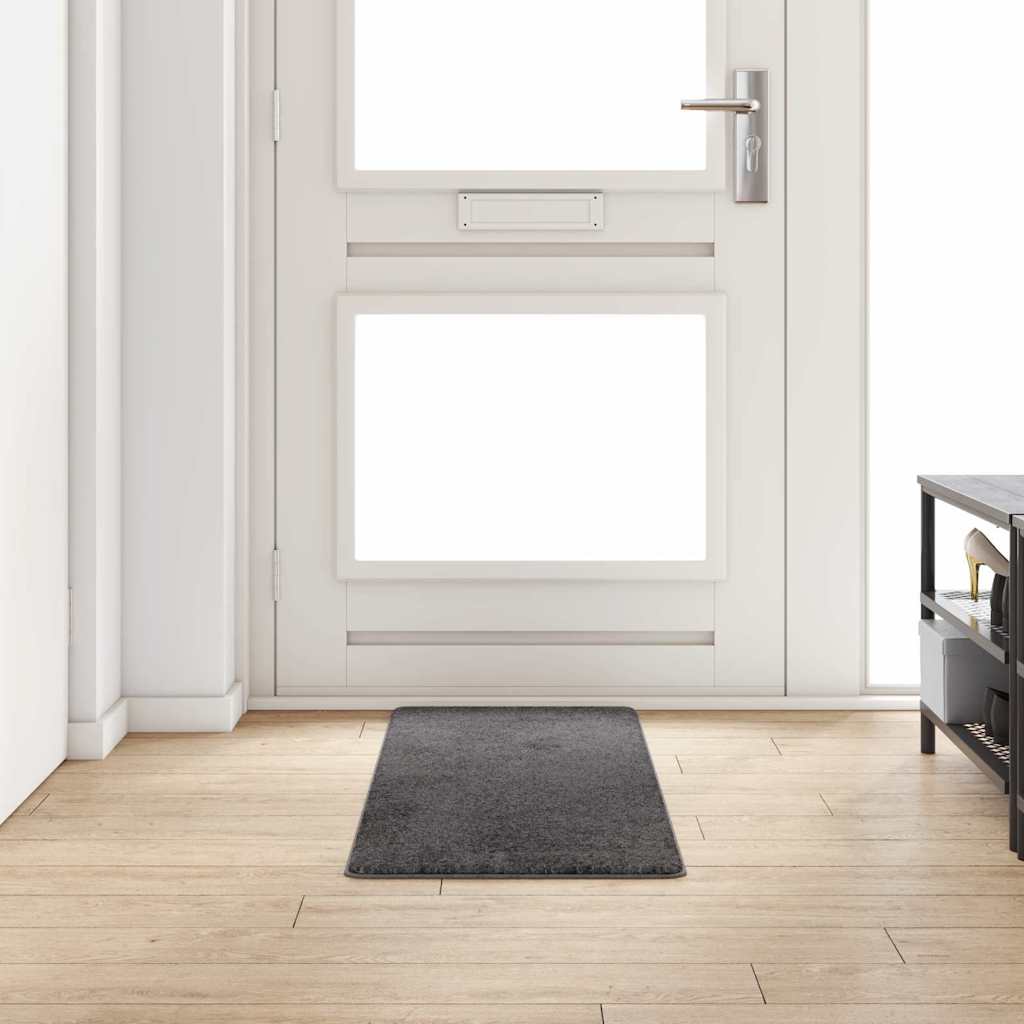 Tapijt Loper Grijs 50 x 150 cm 100% Polypropylene Tuft is nu te koop bij PeponiXL, paradijselijk wonen!