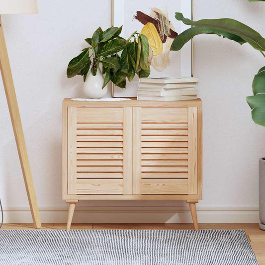 Kastdeuren met lamellen 2 st 39,5x29,5 cm massief grenenhout is nu te koop bij PeponiXL, paradijselijk wonen!