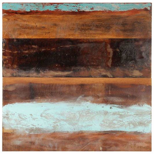 Tafelblad vierkant 25-27 mm 80x80 cm massief gerecycled hout is nu te koop bij PeponiXL, paradijselijk wonen!