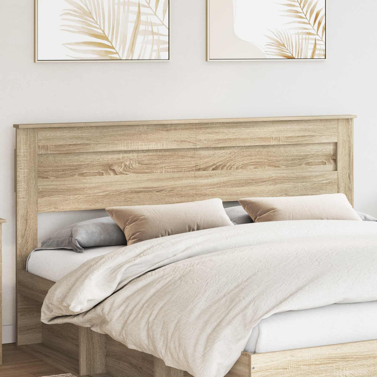 Hoofdbord Sonoma Eiken Bewerkt hout is nu te koop bij PeponiXL, paradijselijk wonen!