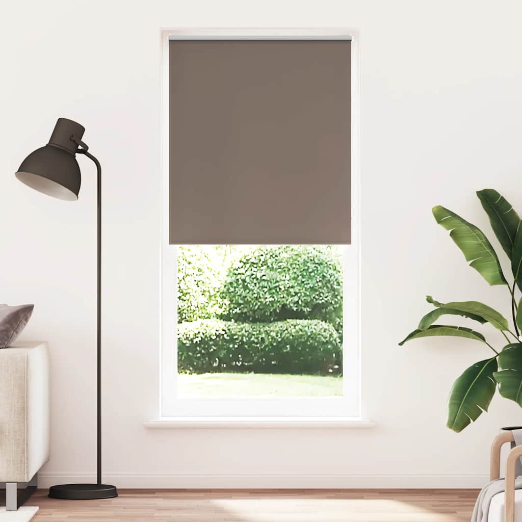 Rolgordijn verduisterend 84,4 x 230 cm stofbreedte 80 cm koffiebruin is nu te koop bij PeponiXL, paradijselijk wonen!