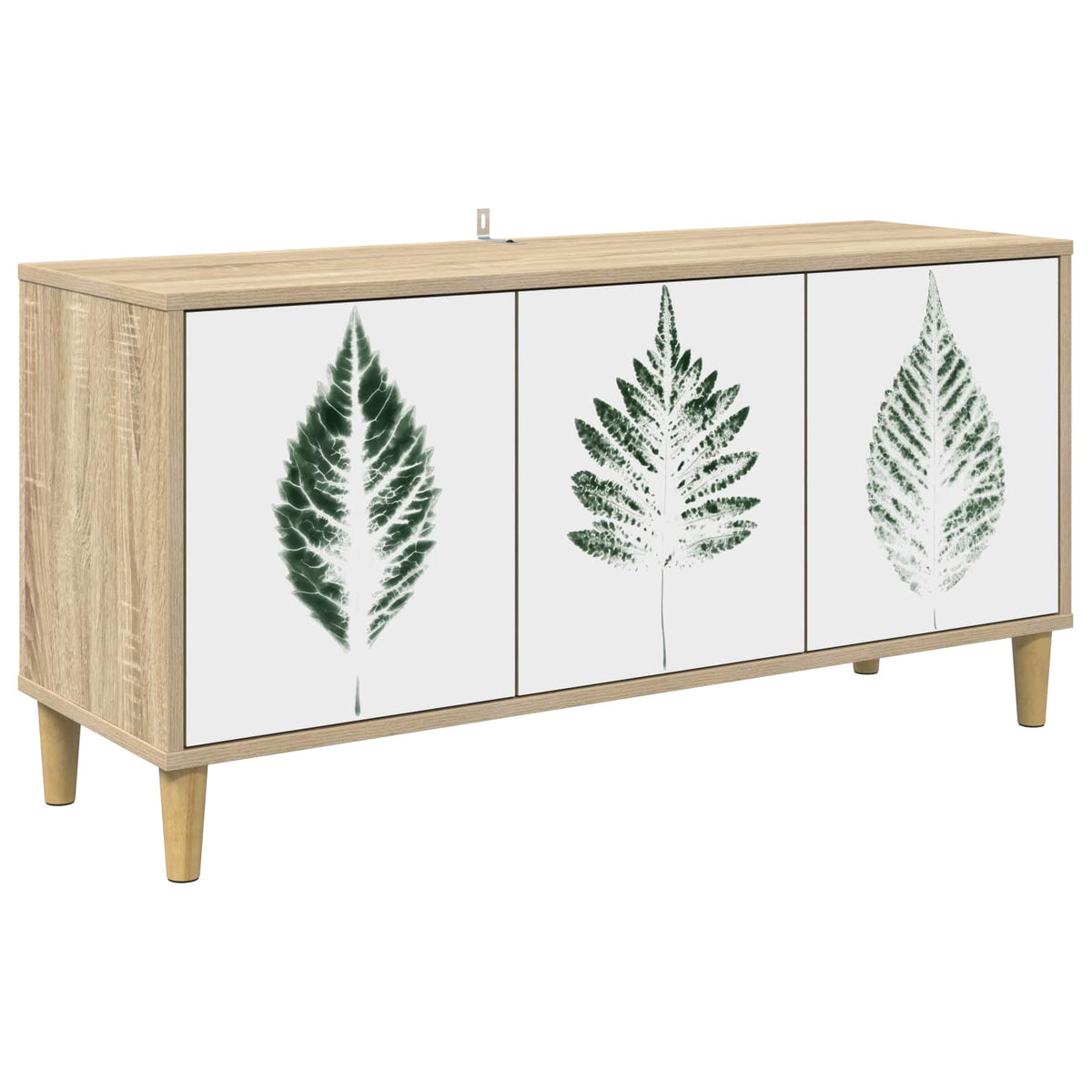 Tv-meubel HANAU 102 x 33 x 50 cm Sonoma Bewerkt hout is nu te koop bij PeponiXL, paradijselijk wonen!