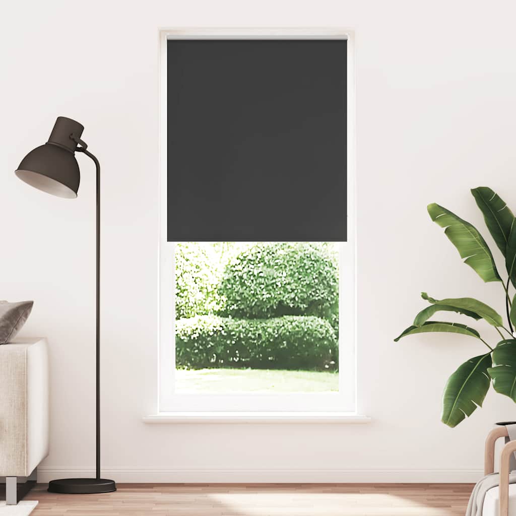 Rolgordijn verduisterend 84,4 x 230 cm stofbreedte 80 cm zwart is nu te koop bij PeponiXL, paradijselijk wonen!