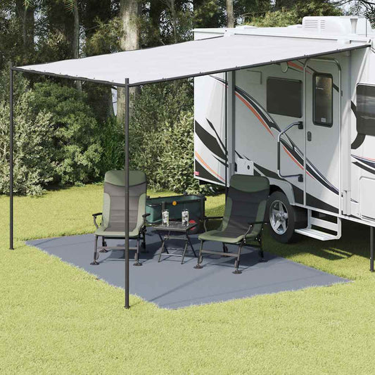 Tenttapijt Blauw en Grijs 400 x 250 cm Polyetheen is nu te koop bij PeponiXL, paradijselijk wonen!