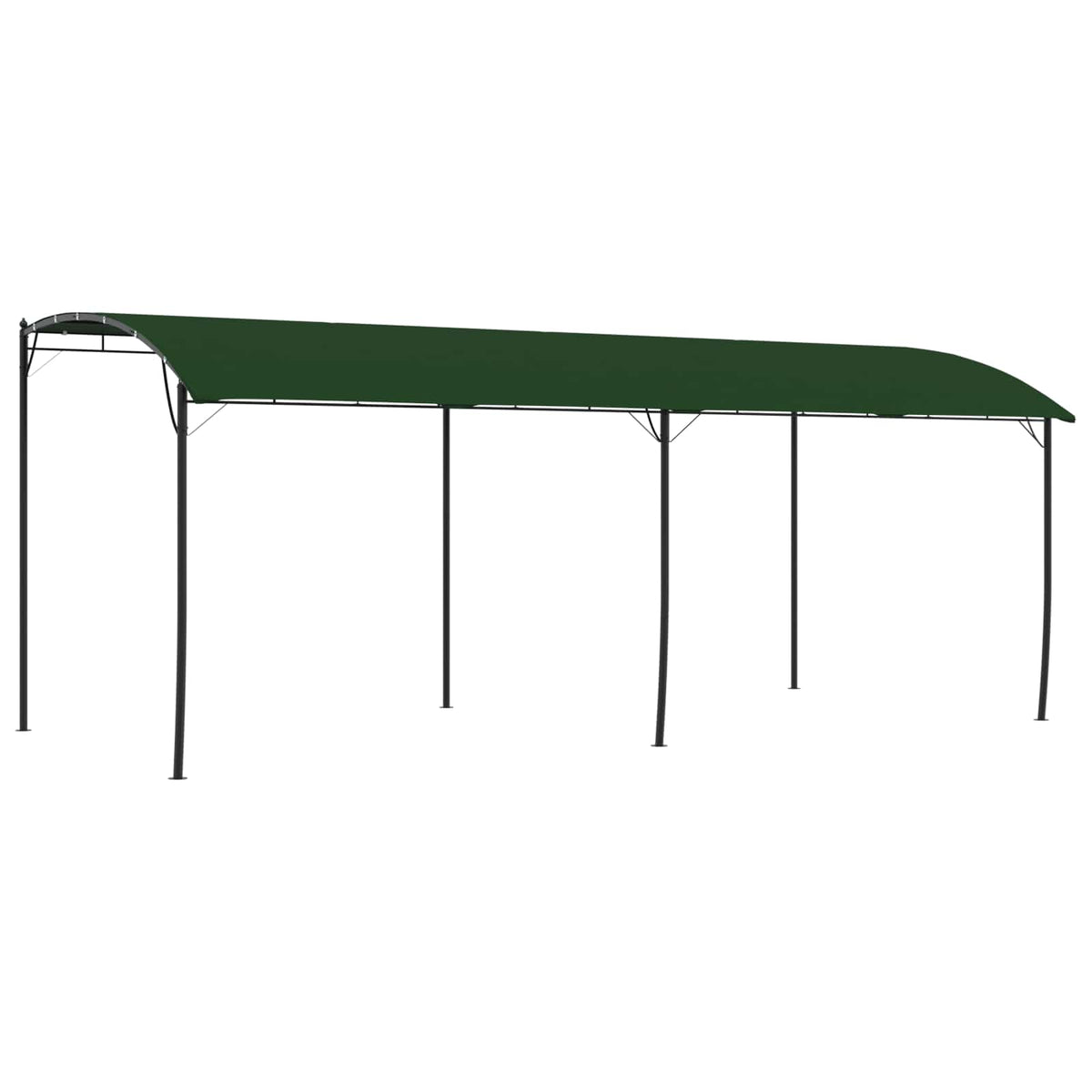 Prieel 6 x 3 x 2,55 m Groen Stof en Aluminium 180 is nu te koop bij PeponiXL, paradijselijk wonen!