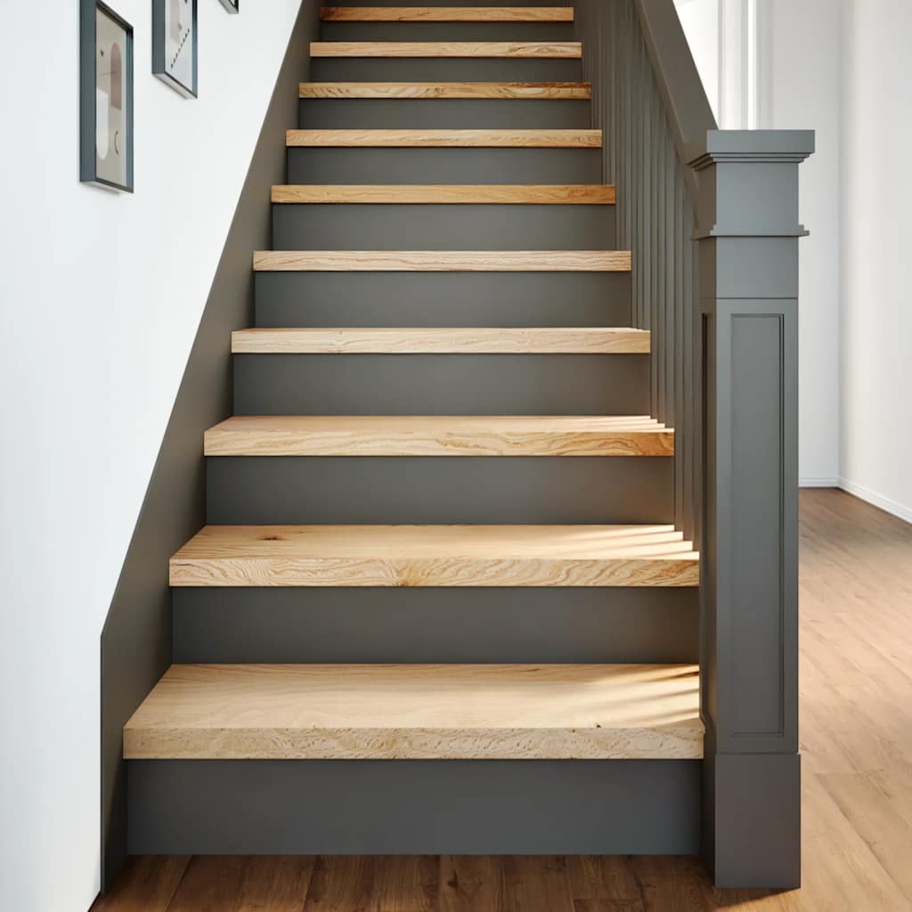 Traptreden 20 st 80x30x2 cm onbehandeld massief eikenhout is nu te koop bij PeponiXL, paradijselijk wonen!