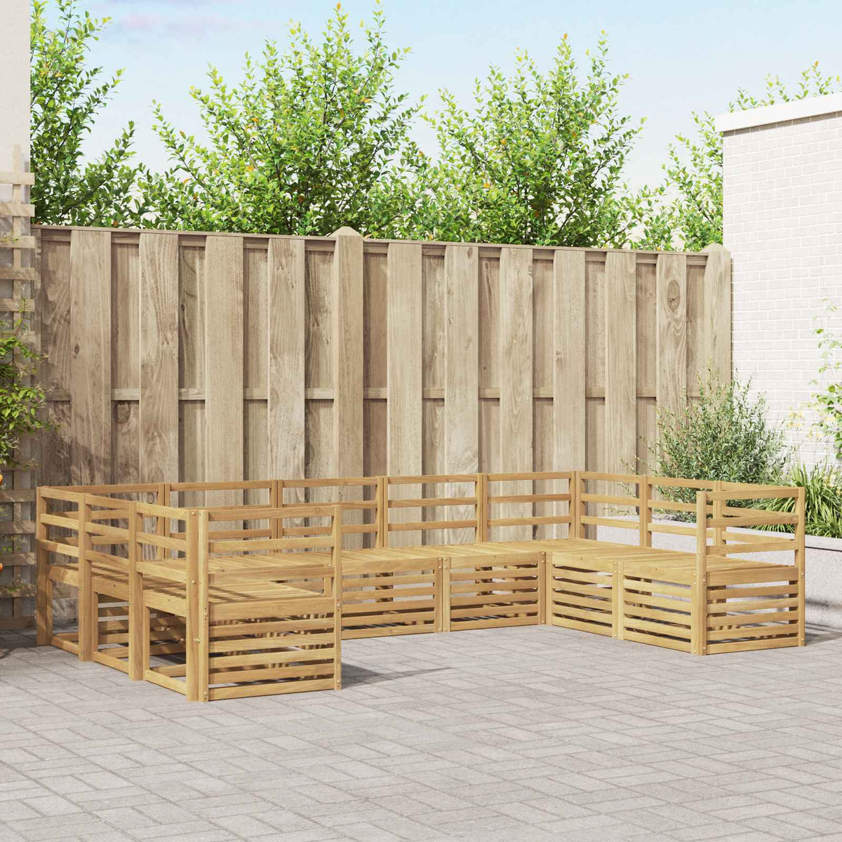 Sofa-Sets Massief Acaciahout is nu te koop bij PeponiXL, paradijselijk wonen!