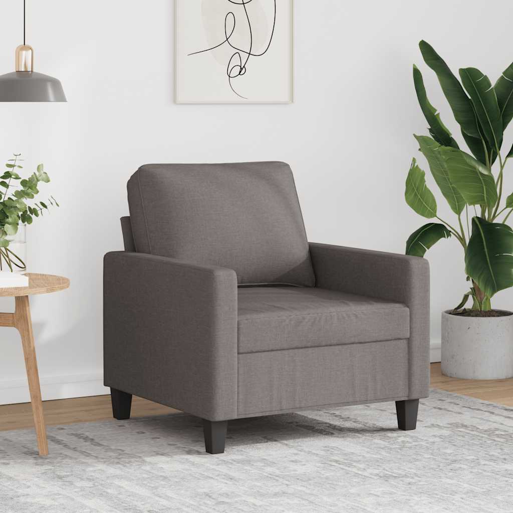 Fauteuil 60 cm stof taupe is nu te koop bij PeponiXL, paradijselijk wonen!
