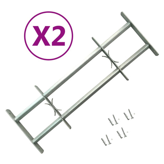 Raambeveiligingen verstelbaar 2 st 700-1050 mm is nu te koop bij PeponiXL, paradijselijk wonen!