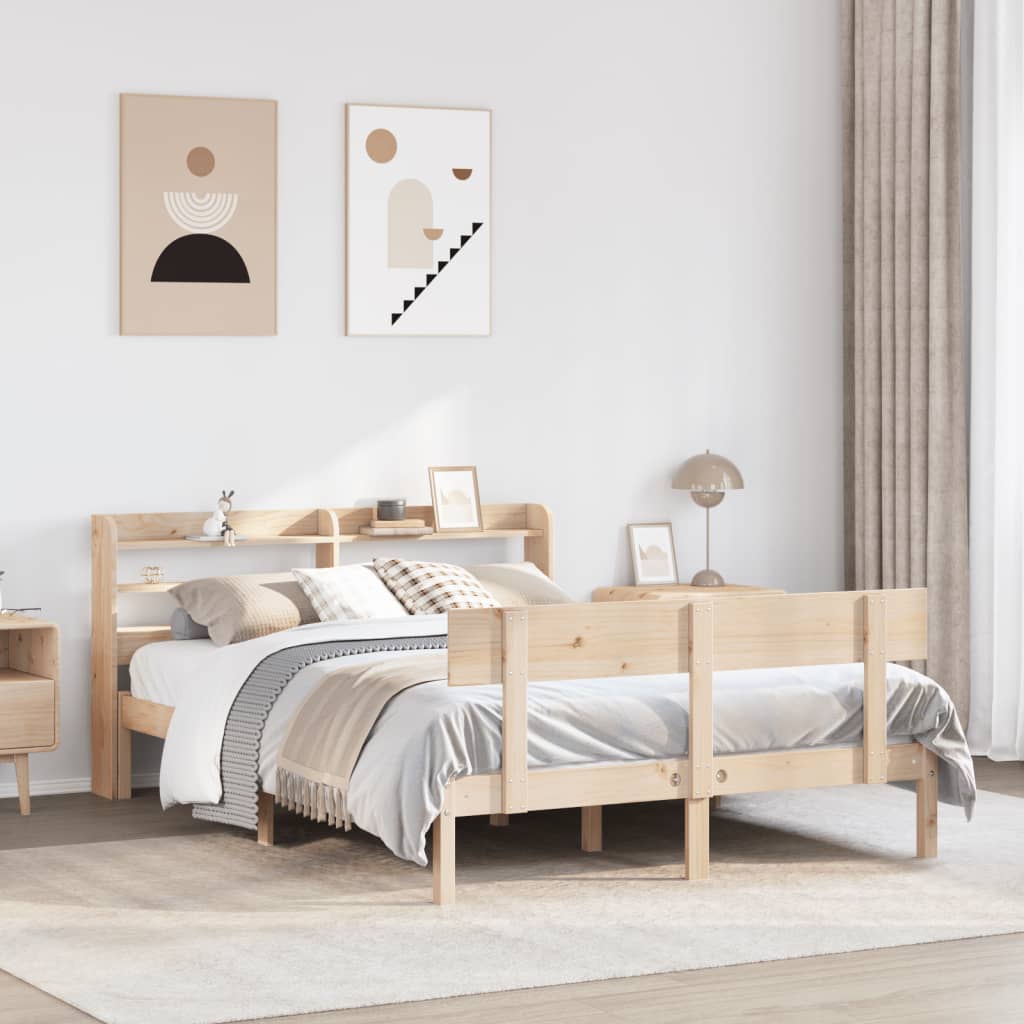 Bedframe zonder matras massief grenenhout 160x200 cm is nu te koop bij PeponiXL, paradijselijk wonen!