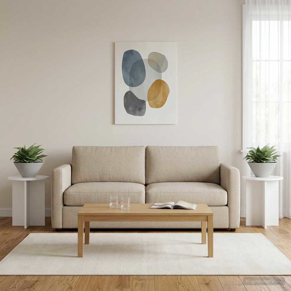 Plantenstandaard 2 pcs Hoogglans Wit 40 x 40 x 40 cm is nu te koop bij PeponiXL, paradijselijk wonen!
