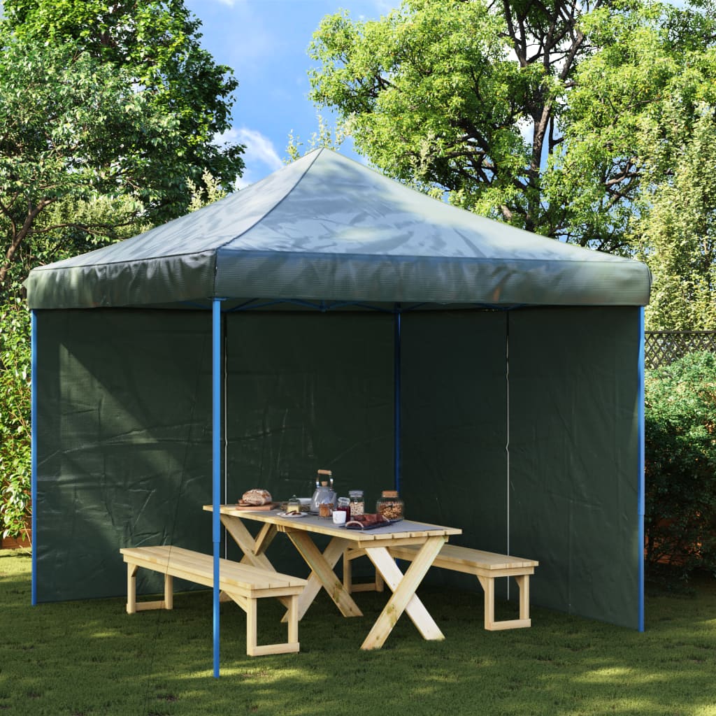 Tentwanden 2 st met ritssluiting PE groen is nu te koop bij PeponiXL, paradijselijk wonen!