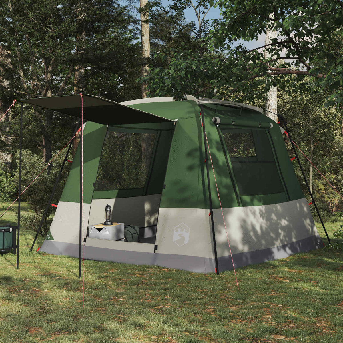 Toilet Tent Groen 10-persoons 185T Polyester met PU Coating is nu te koop bij PeponiXL, paradijselijk wonen!