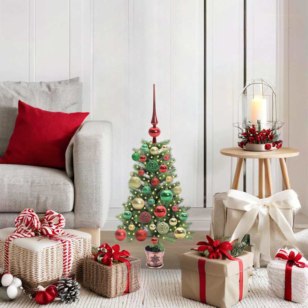 Kerstboom met 150 LED met standaard Groen 65 cm PE is nu te koop bij PeponiXL, paradijselijk wonen!