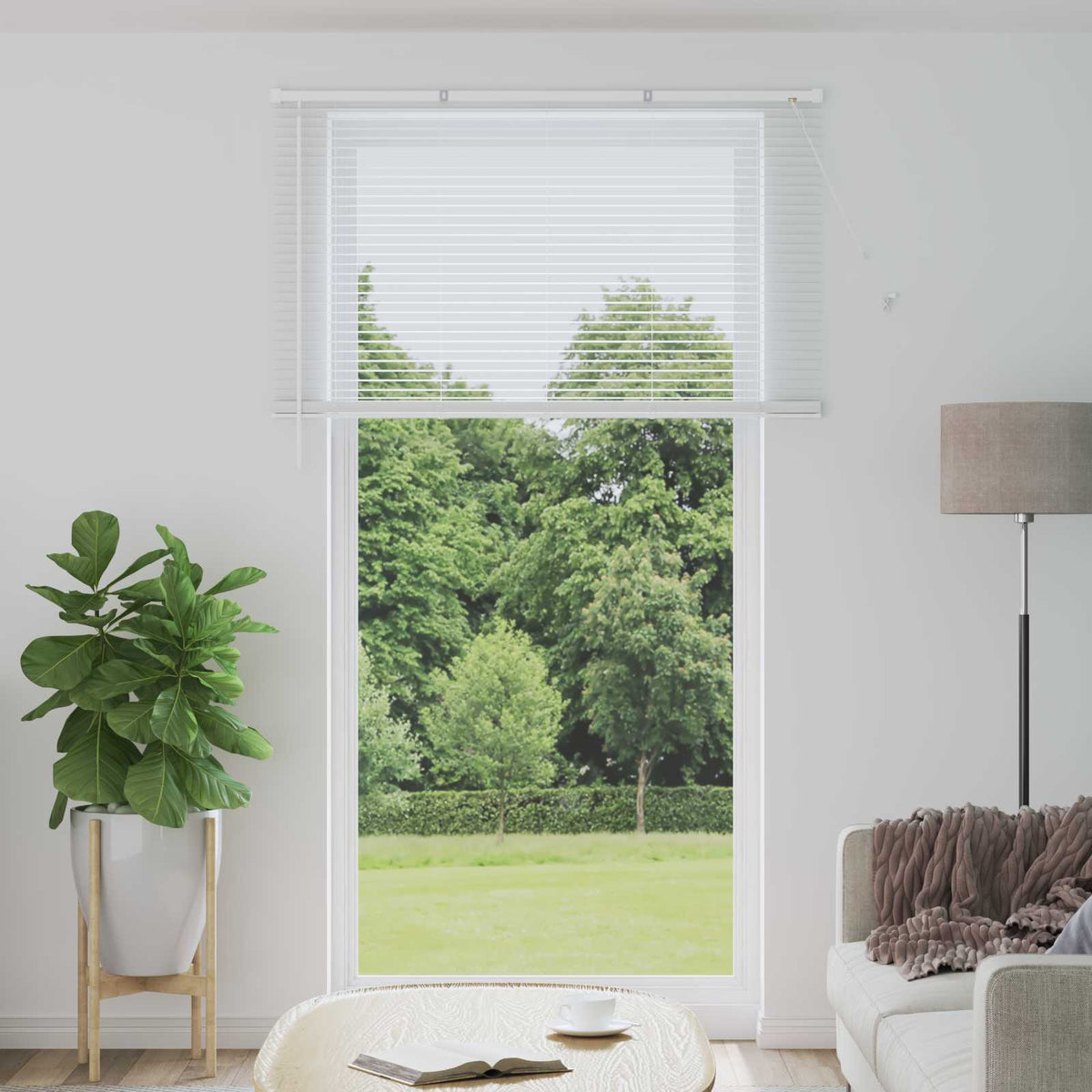 Venetiaanse Blind Wit 213 x 160 cm PVC is nu te koop bij PeponiXL, paradijselijk wonen!