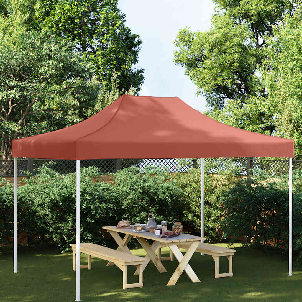 Partytentdak 270 g/m² 4,5x3 m terracottakleurig is nu te koop bij PeponiXL, paradijselijk wonen!